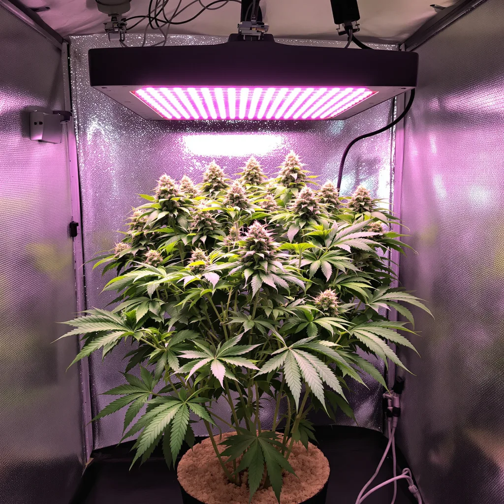Plante de cannabis Pennywise en floraison — 90-130 cm féminisée