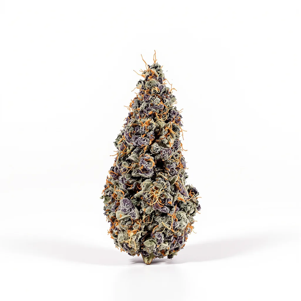 Pennywise 80% indica / 20% sativa — fleur avec trichomes visibles