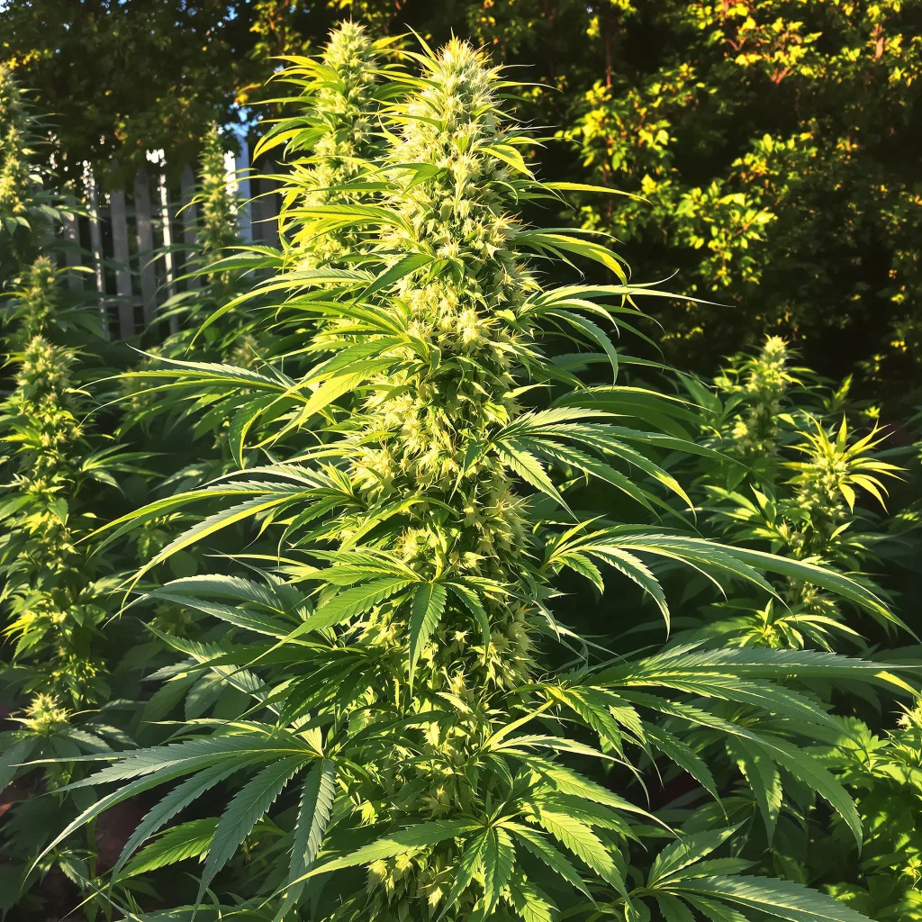 Permafrost 30% indica / 70% sativa — fleur avec trichomes visibles
