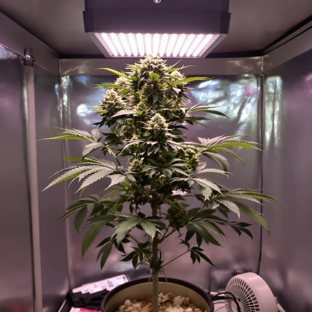 Plante de cannabis Petrolia Headstash en floraison — 90-130 cm féminisée