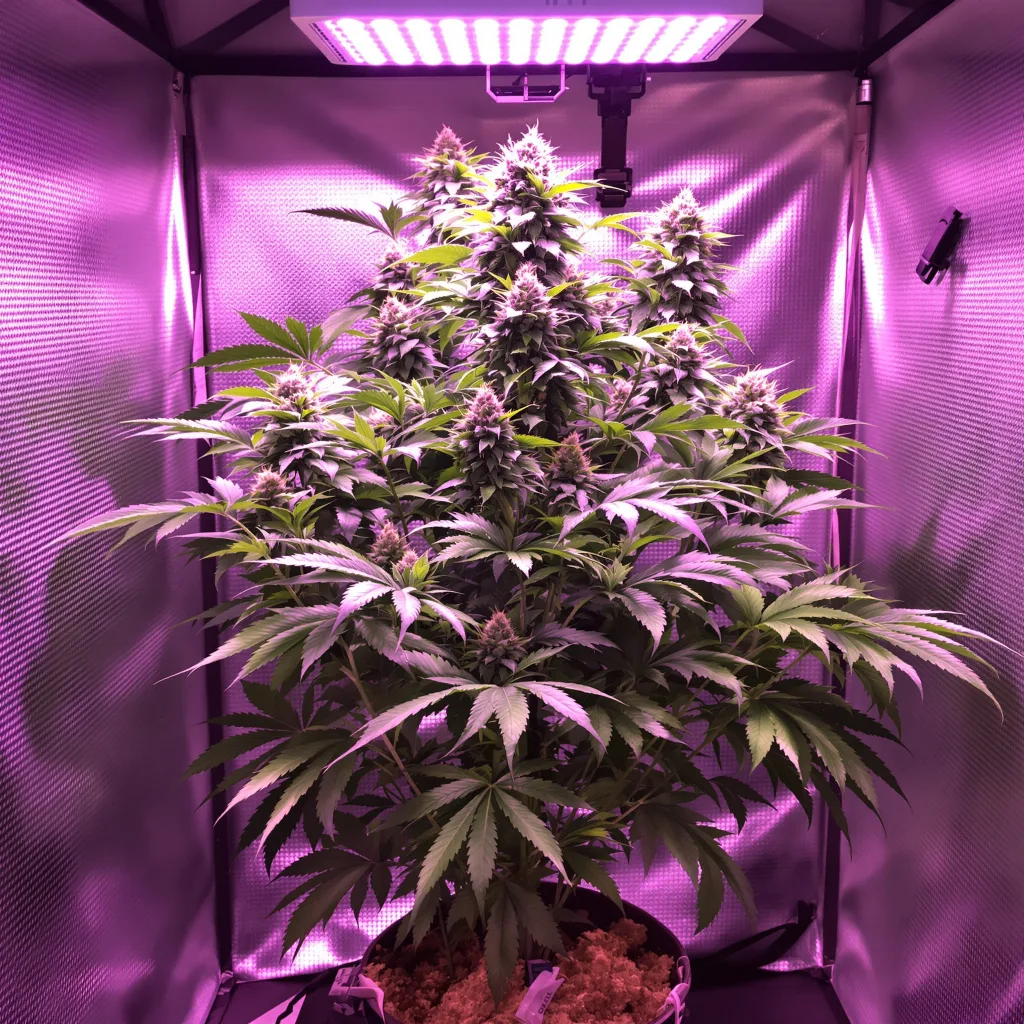 Plante de cannabis Peyote Cookies en floraison — 90-130 cm féminisée