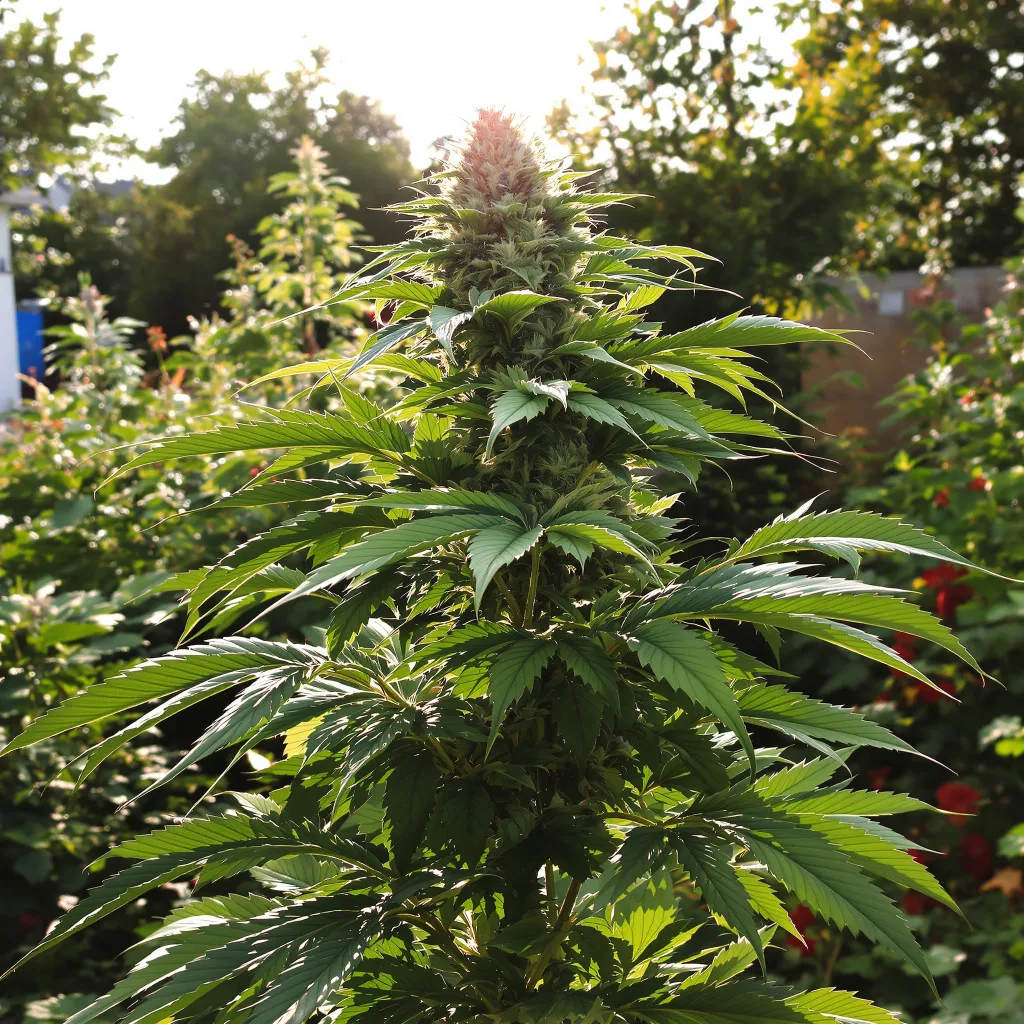 Pez 77% indica / 23% sativa — fleur avec trichomes visibles