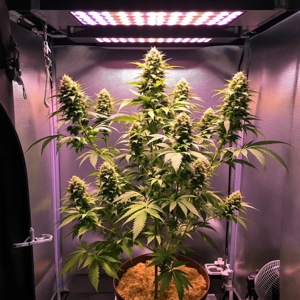 Plante de cannabis Pie Scream en floraison — 120-180 cm féminisée