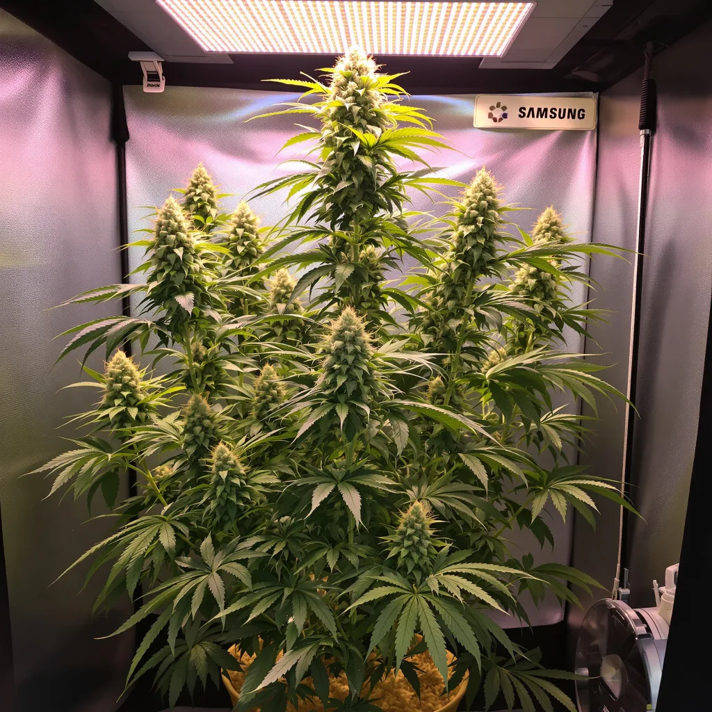 Plante de cannabis Pincher's Creek en floraison — 150-200 cm féminisée