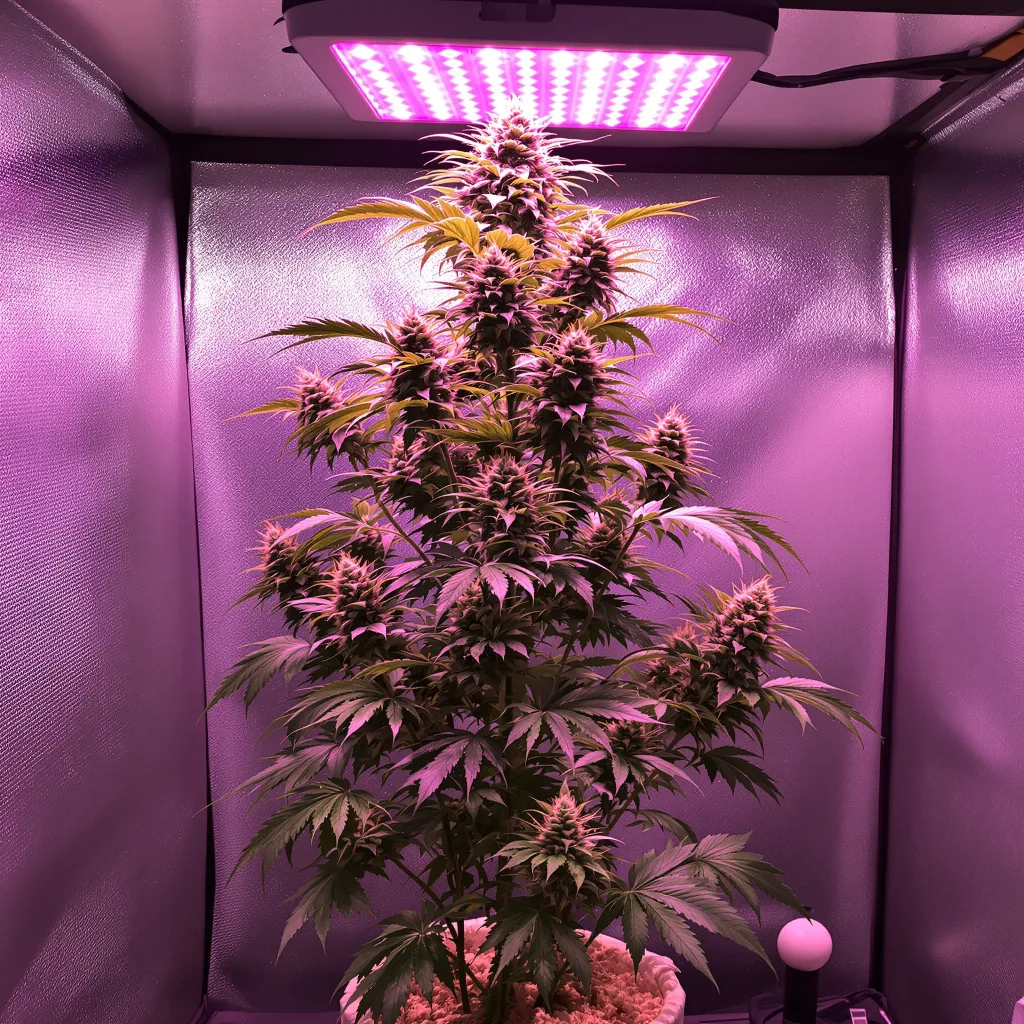 Plante de cannabis Pine en floraison — 60-100 cm autofloraison