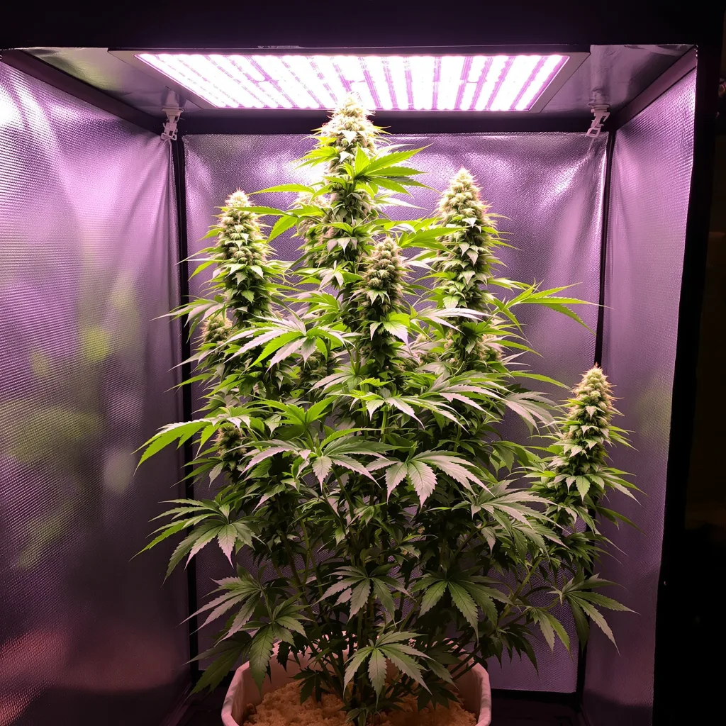 Plante de cannabis Pine en floraison — 150-200 cm féminisée