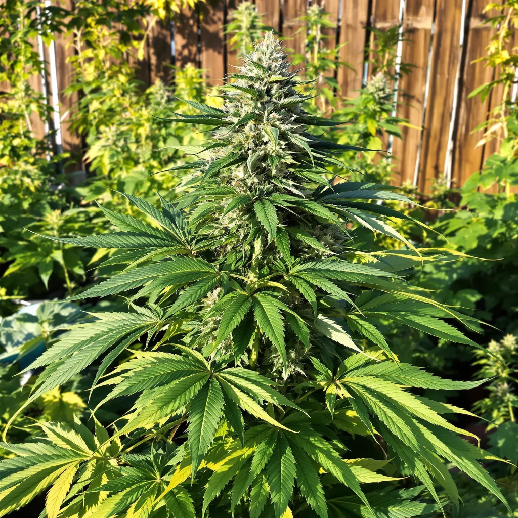 Pineapple Chunk 80% indica / 20% sativa — fleur avec trichomes visibles