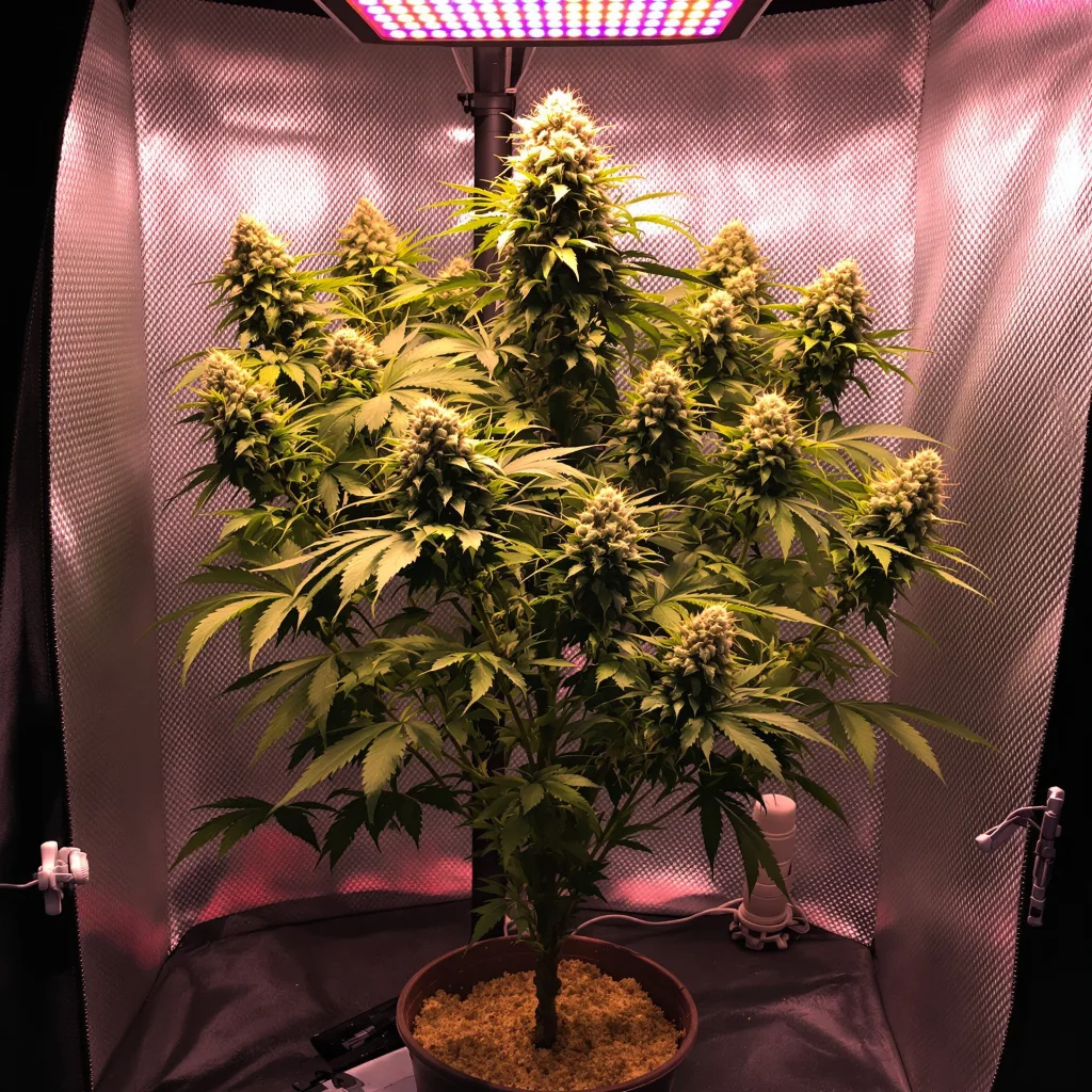 Plante de cannabis Pineapple Diesel en floraison — 120-180 cm féminisée