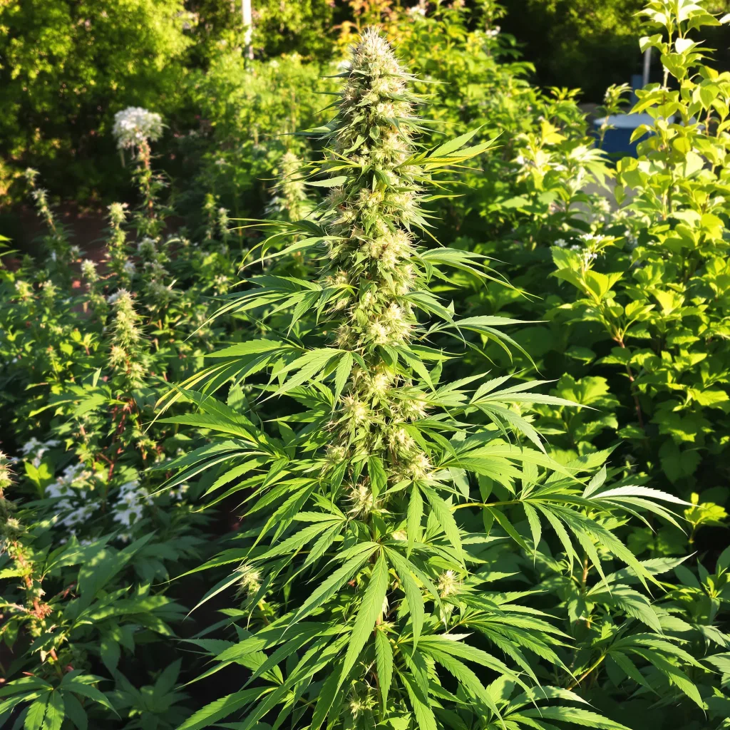 Pineapple Jack 10% indica / 90% sativa — fleur avec trichomes visibles