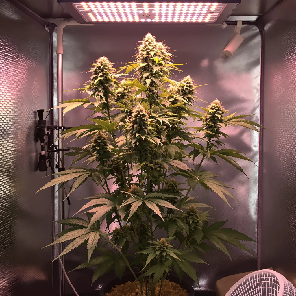 Plante de cannabis Pineapple Mayhem en floraison — 150-200 cm féminisée