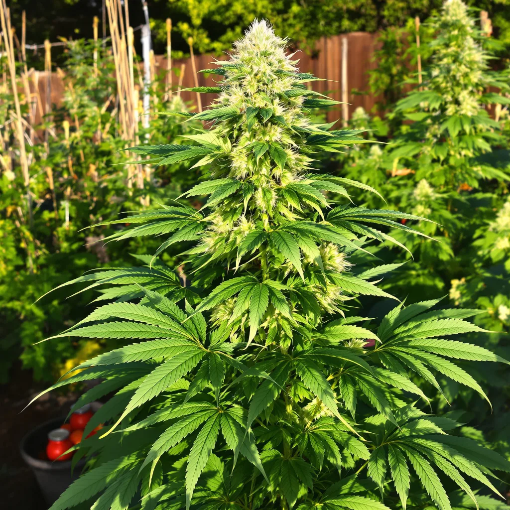 Pink Panther 70% indica / 30% sativa — fleur avec trichomes visibles