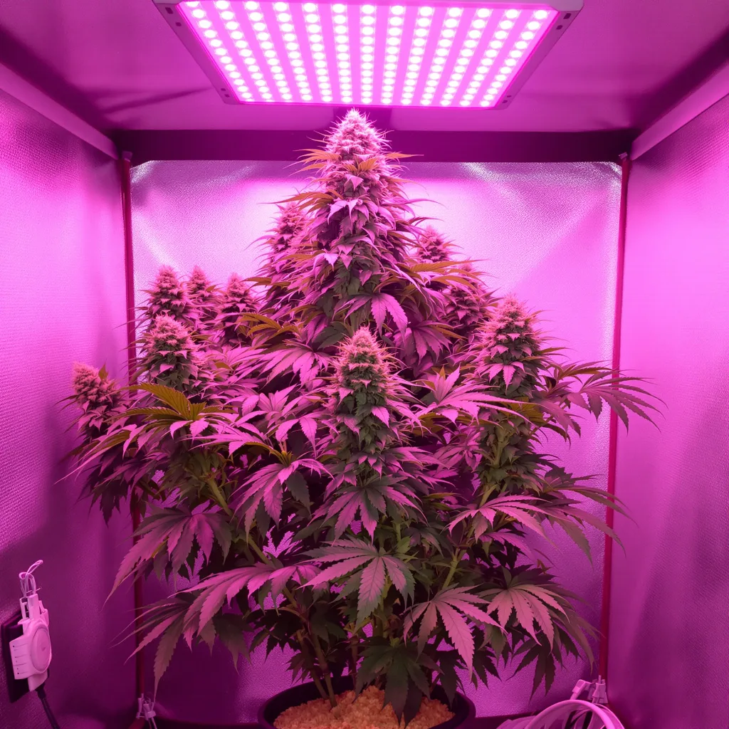 Plante de cannabis Plushberry en floraison — 120-180 cm féminisée