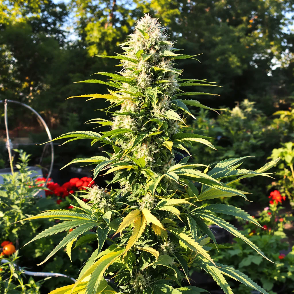 Pre-98 Bubba Kush 80% indica / 20% sativa — fleur avec trichomes visibles