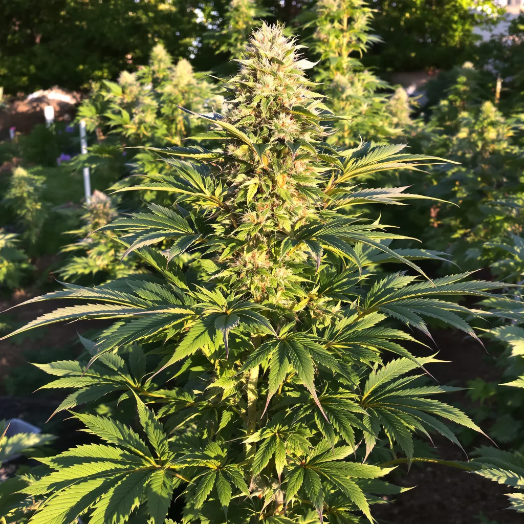 Pre-98 Bubba Kush 80% indica / 20% sativa — fleur avec trichomes visibles