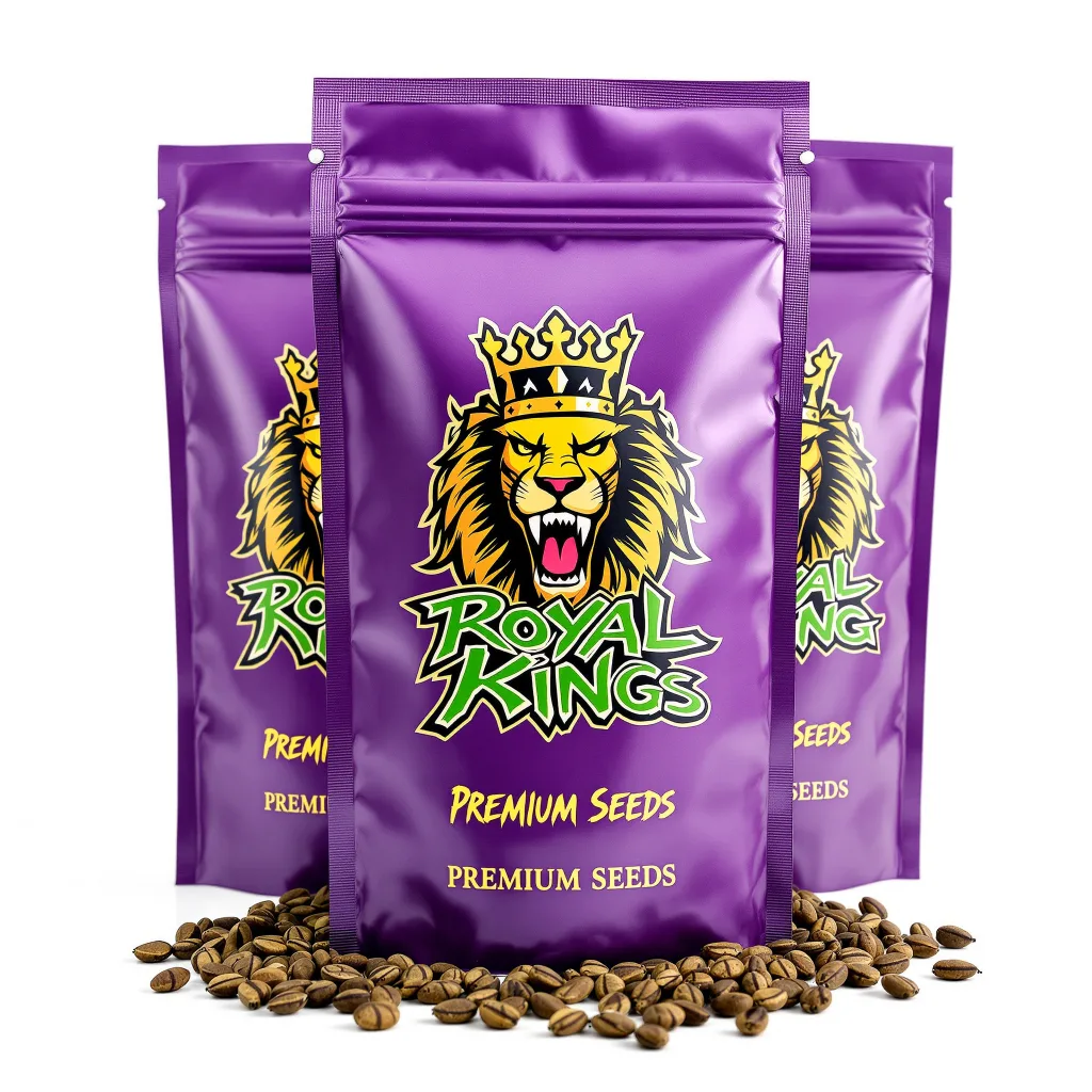 Presidential OG 86% indica / 14% sativa — fleur avec trichomes visibles