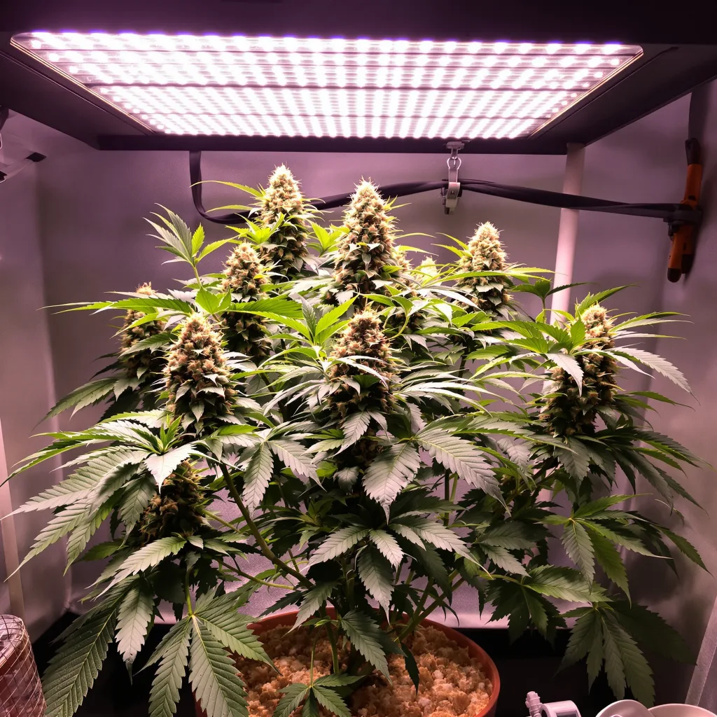 Plante de cannabis Pure Afghan en floraison — 90-130 cm féminisée