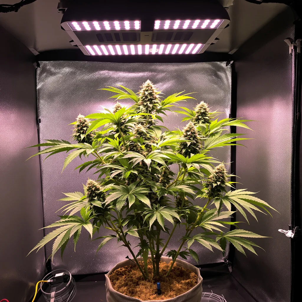 Plante de cannabis Pure Indica en floraison — 90-130 cm féminisée