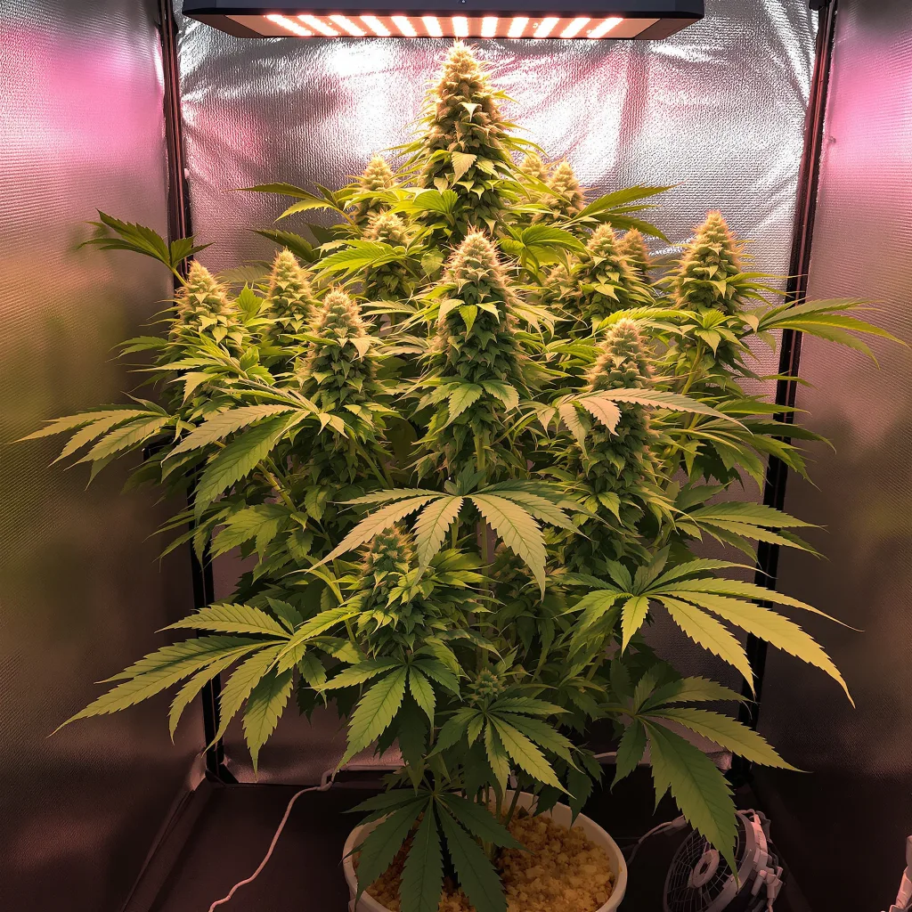 Plante de cannabis Pure Kush en floraison — 90-130 cm féminisée