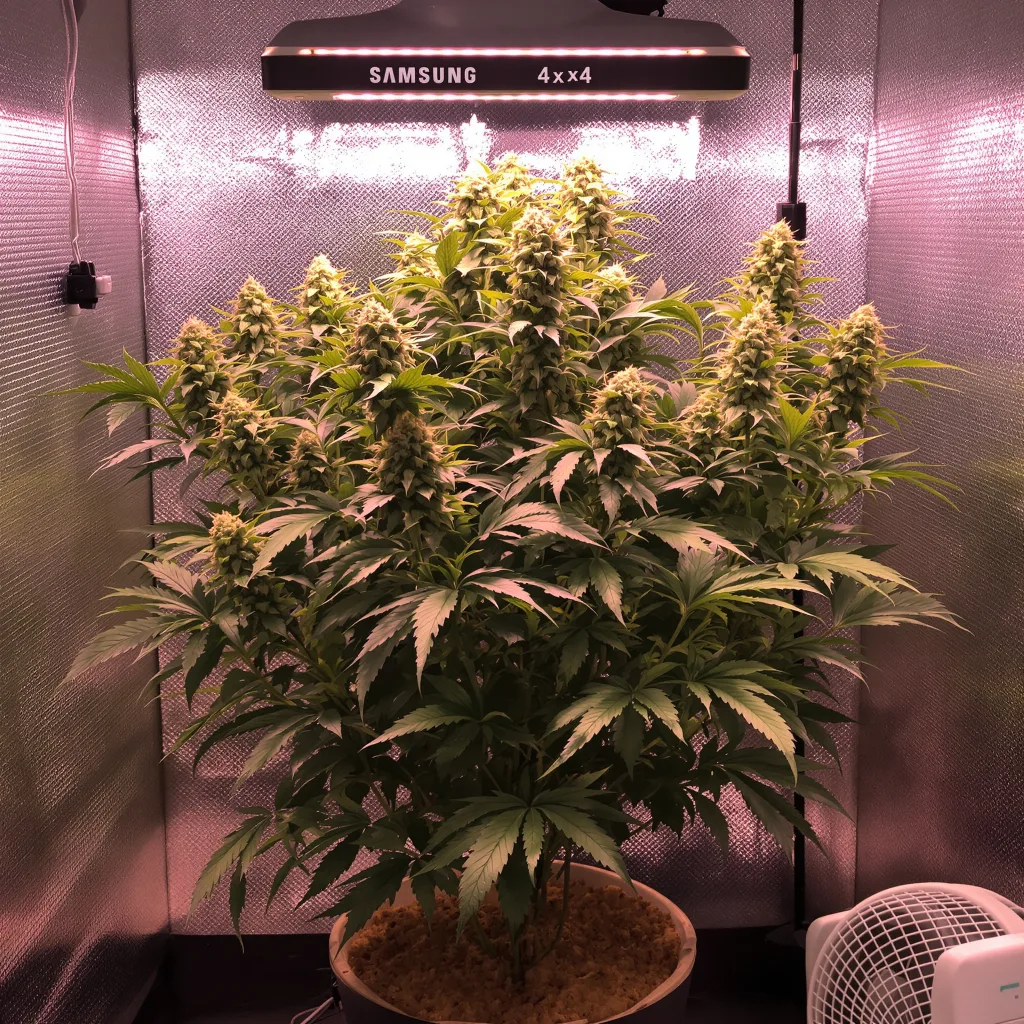 Plante de cannabis Purple Alien OG en floraison — 90-130 cm féminisée