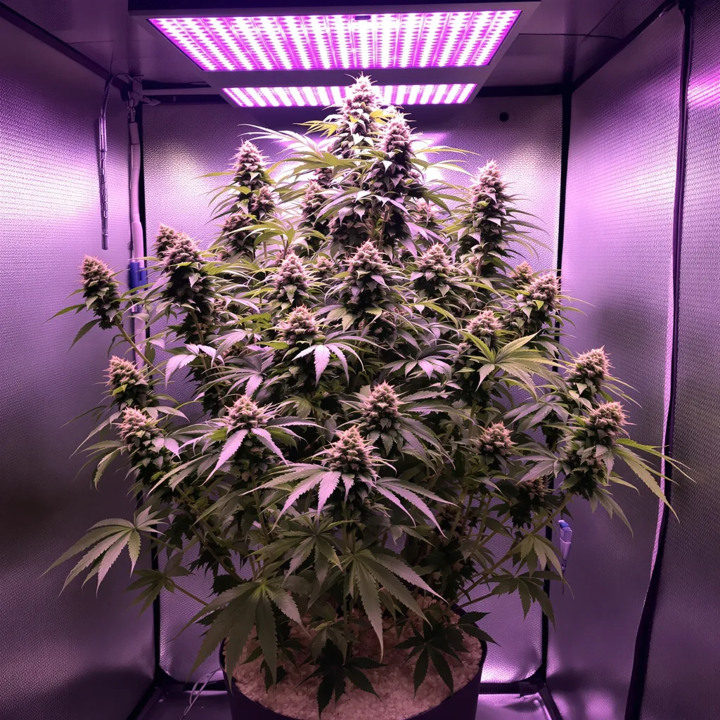 Plante de cannabis Purple Gorilla en floraison — 60-100 cm autofloraison