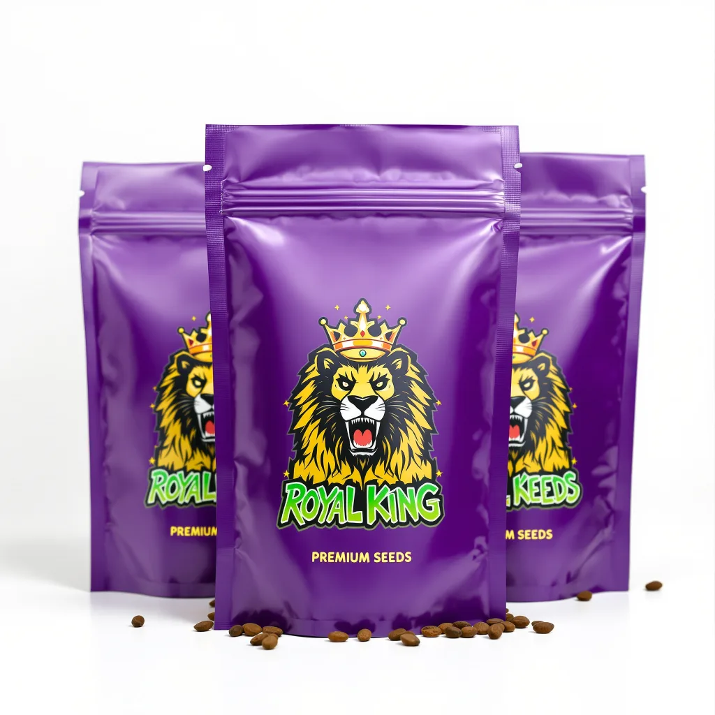 Purple Haze 16% indica / 84% sativa — fleur avec trichomes visibles