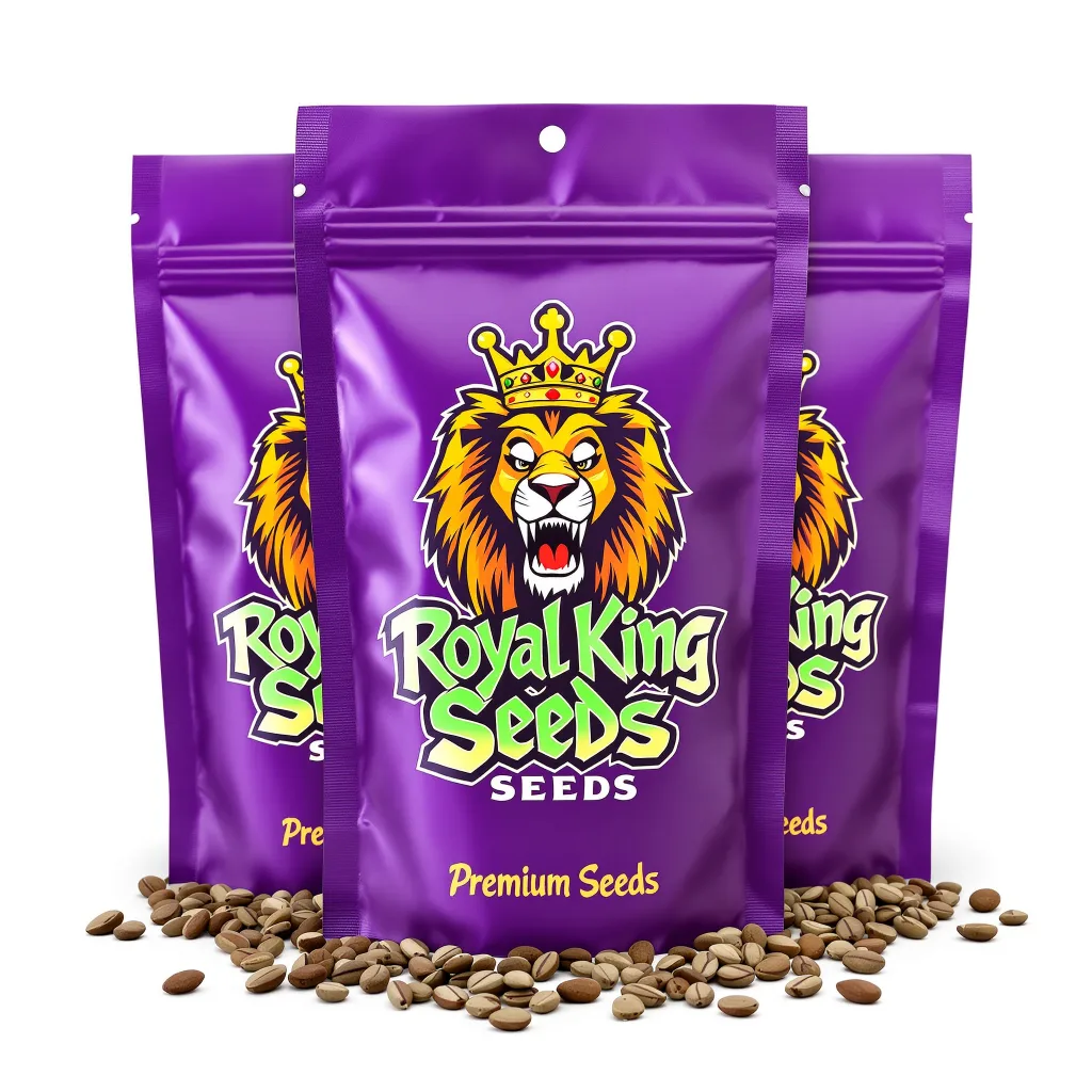 Purple Monkey Balls 68% indica / 32% sativa — fleur avec trichomes visibles