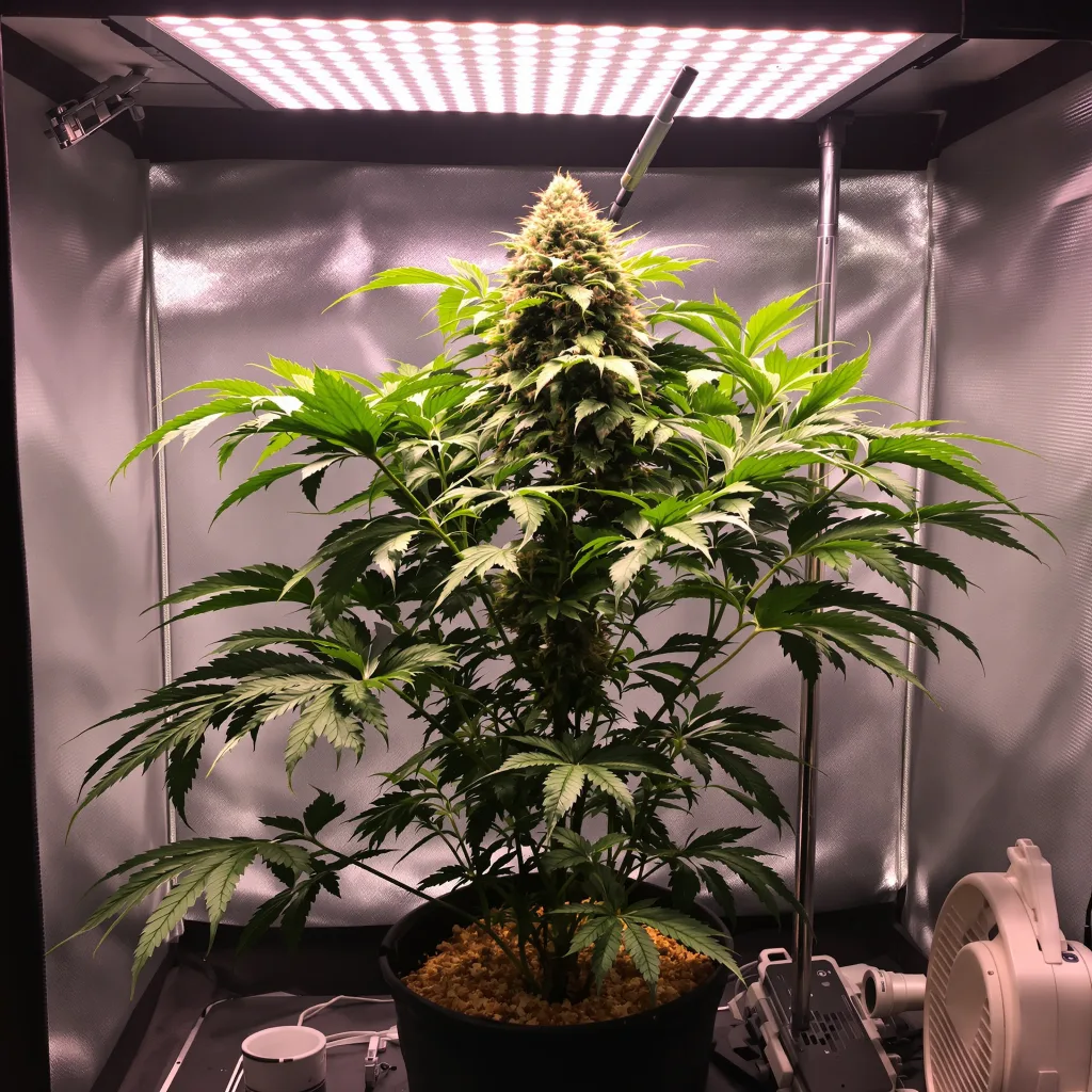 Plante de cannabis Purple OG en floraison — 90-130 cm féminisée