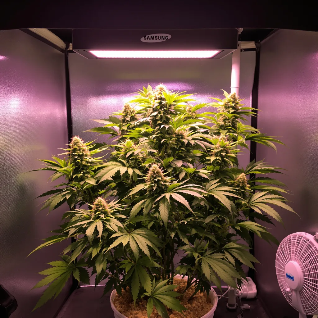 Plante de cannabis Purple Punch en floraison — 90-130 cm féminisée