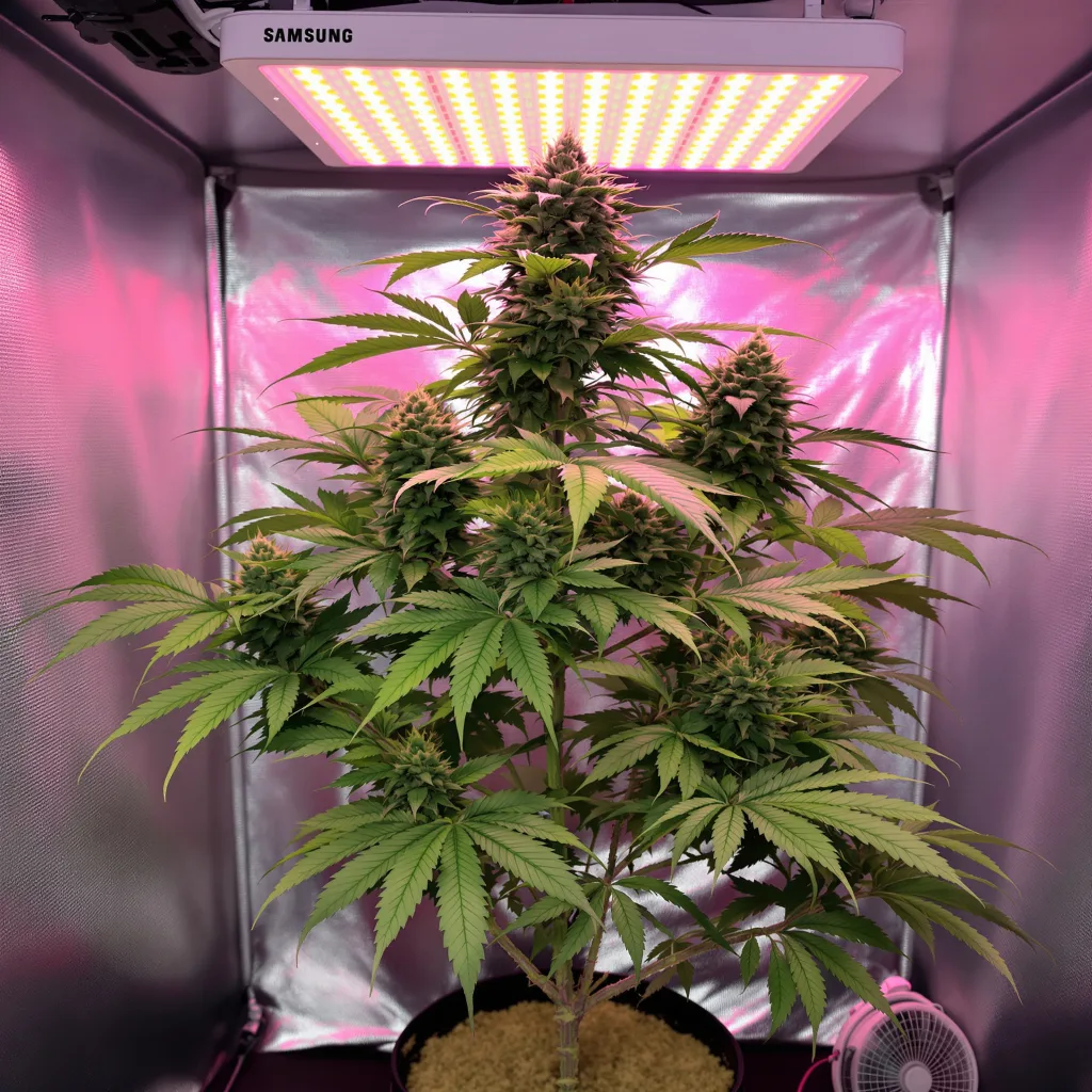 Plante de cannabis Querkle en floraison — 90-130 cm féminisée