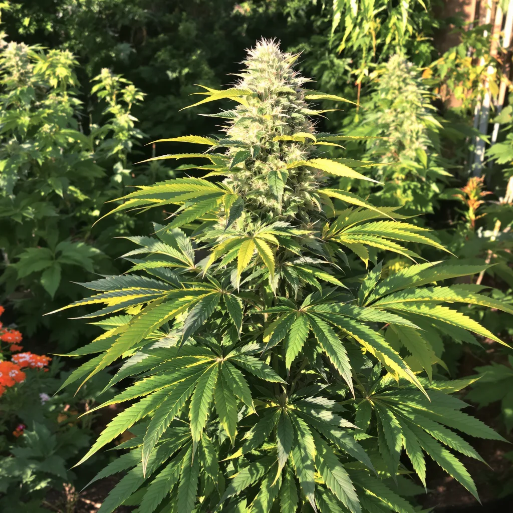 Querkle 80% indica / 50% sativa — fleur avec trichomes visibles