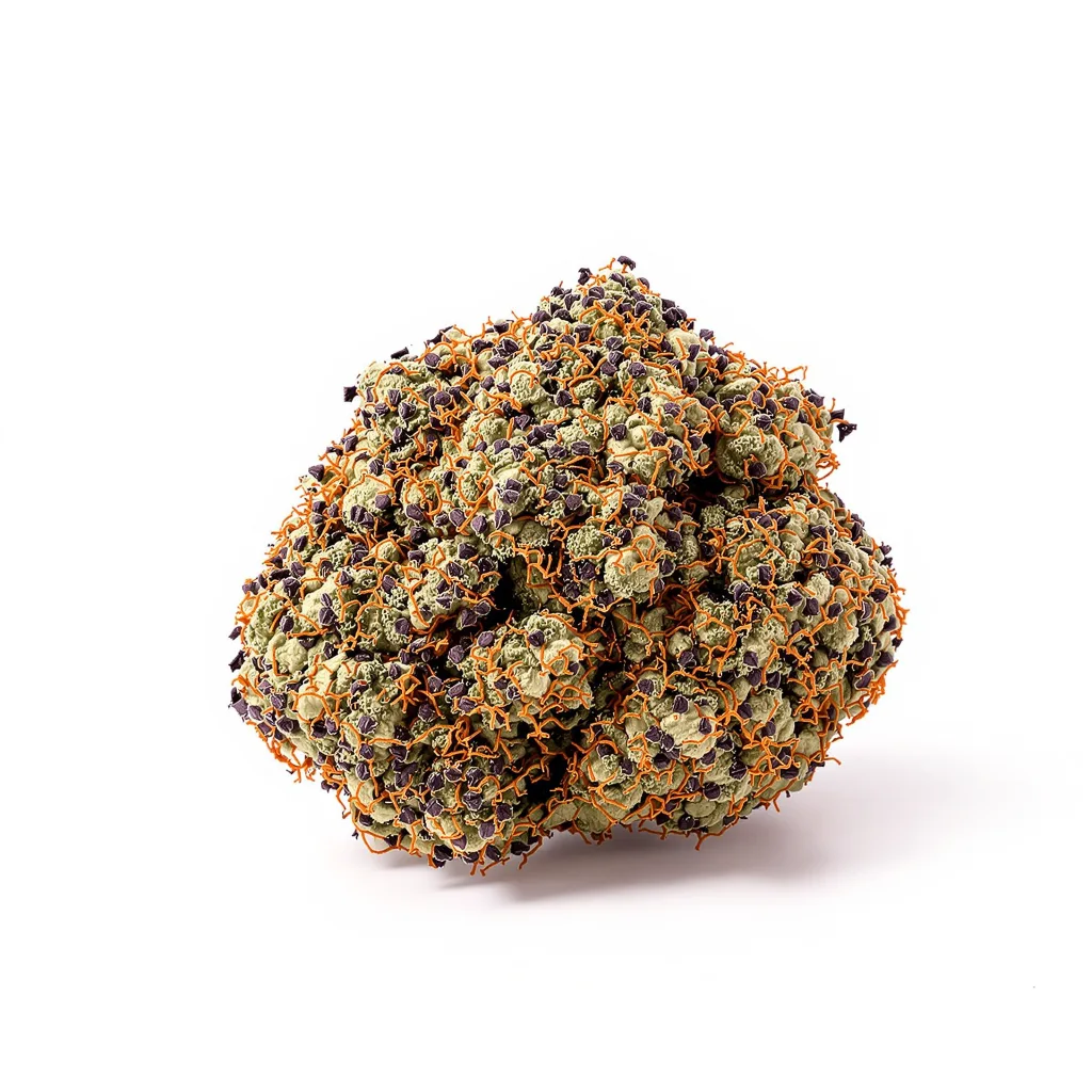 Querkle 80% indica / 50% sativa — fleur avec trichomes visibles