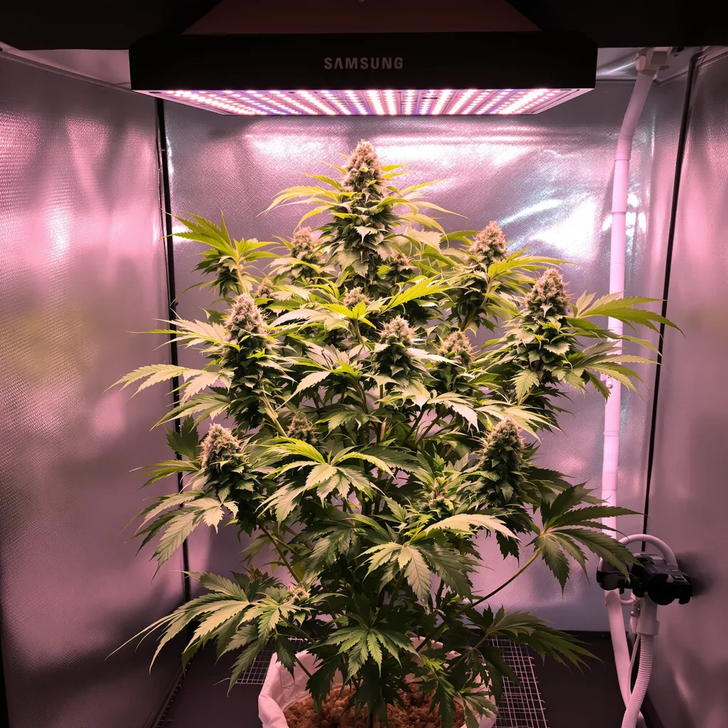 Plante de cannabis Queso en floraison — 60-100 cm autofloraison