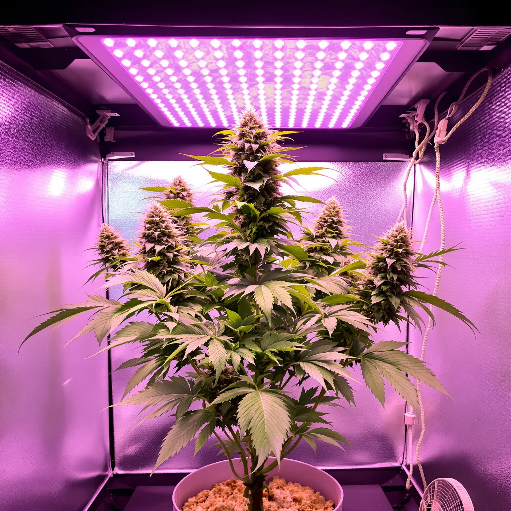 Plante de cannabis Rainbow Glue en floraison — 90-130 cm féminisée