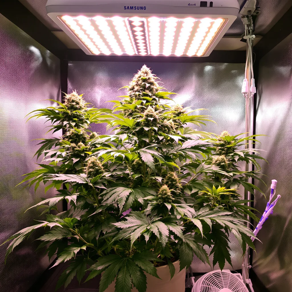 Plante de cannabis Raisinberry en floraison — 60-100 cm autofloraison