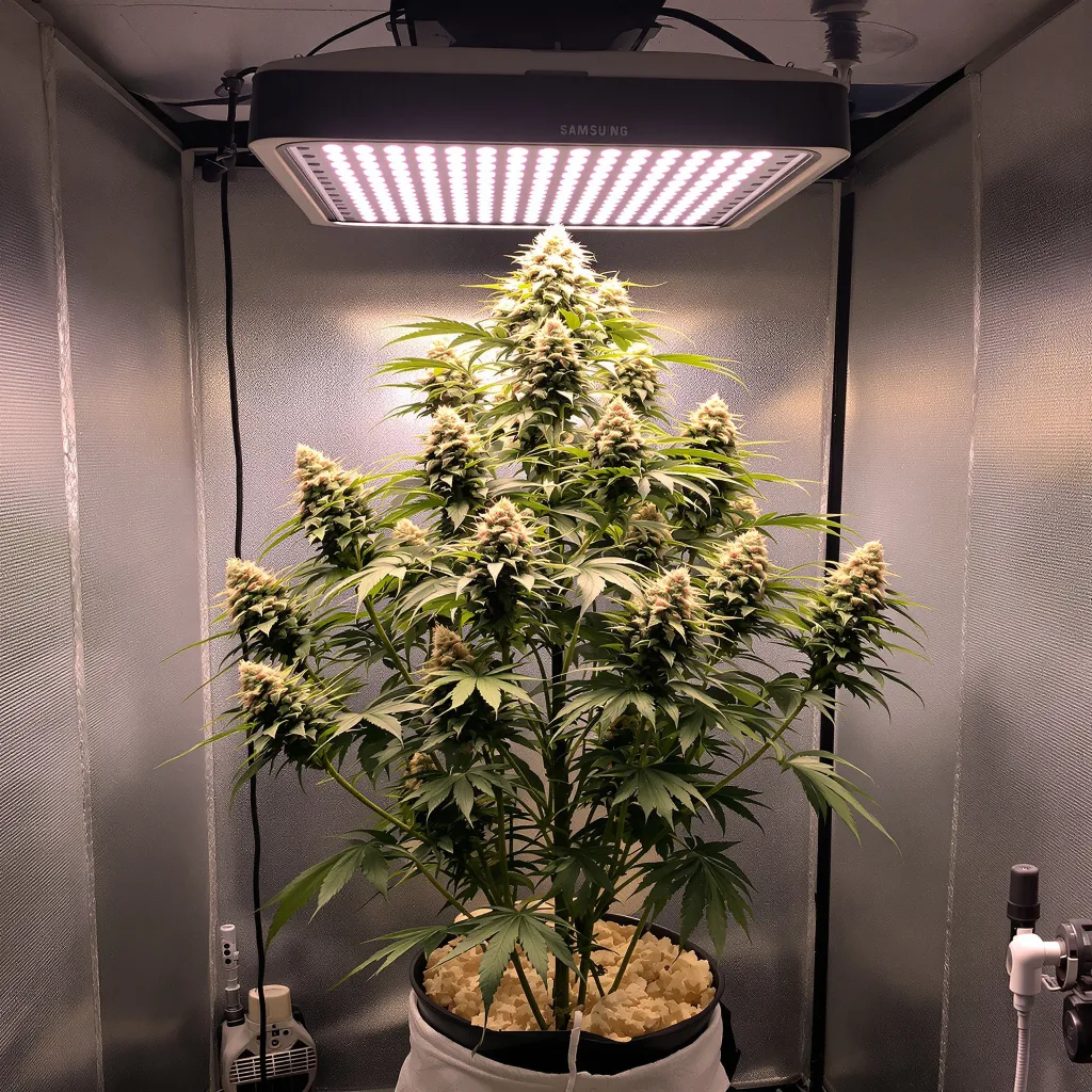 Plante de cannabis Red Widow en floraison — 120-180 cm féminisée