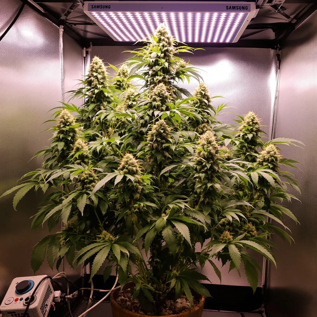 Plante de cannabis Redwood Kush en floraison — 120-180 cm féminisée