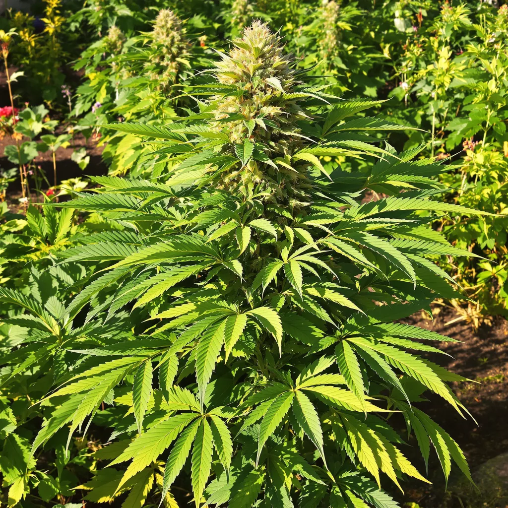 Remo Chemo 88% indica / 12% sativa — fleur avec trichomes visibles