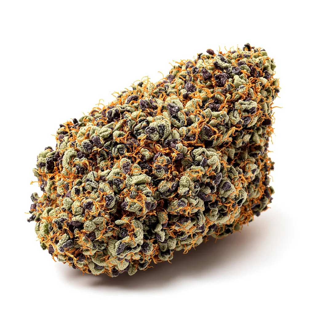 Remo Chemo 88% indica / 12% sativa — fleur avec trichomes visibles