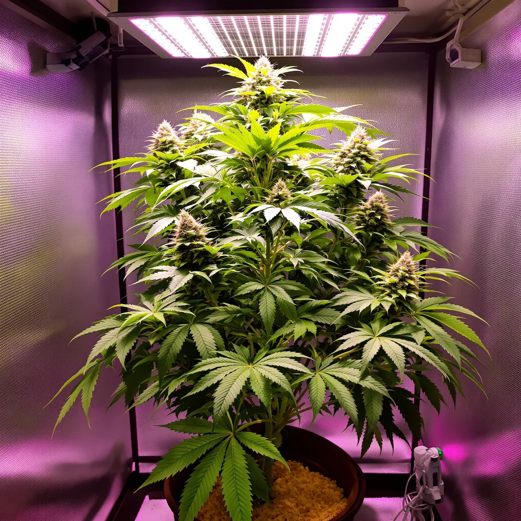 Plante de cannabis Rockbud en floraison — 90-130 cm féminisée