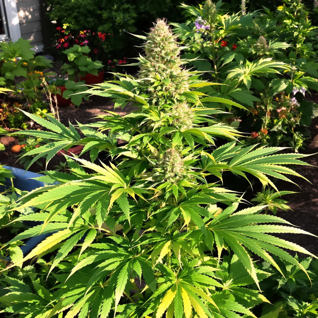 Rose Bud 89% indica / 11% sativa — fleur avec trichomes visibles