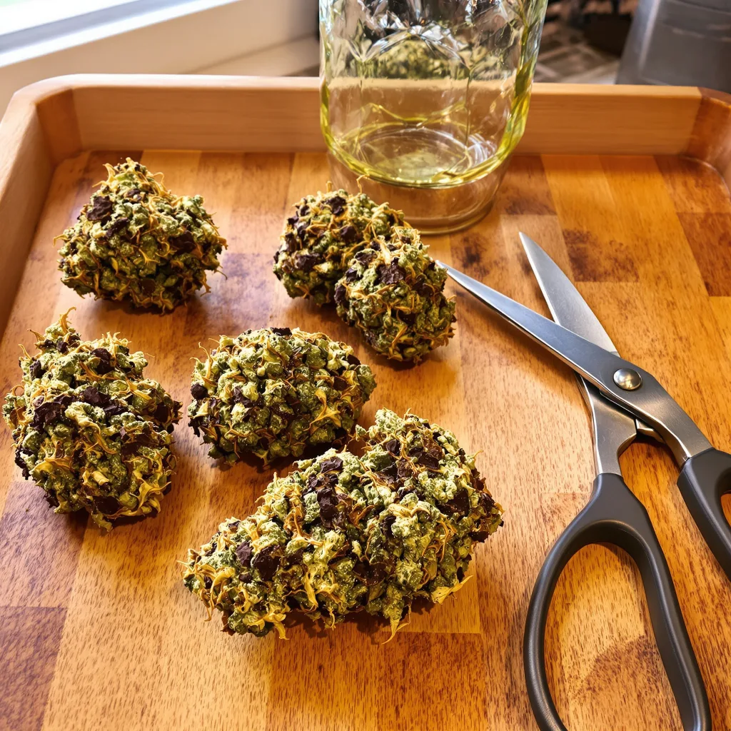Royal Cheese 70% indica / 30% sativa — fleur avec trichomes visibles