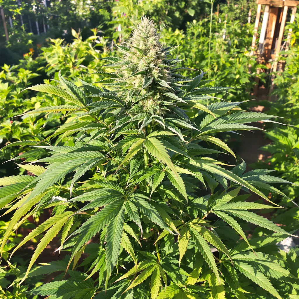 Royal Cheese 70% indica / 30% sativa — fleur avec trichomes visibles