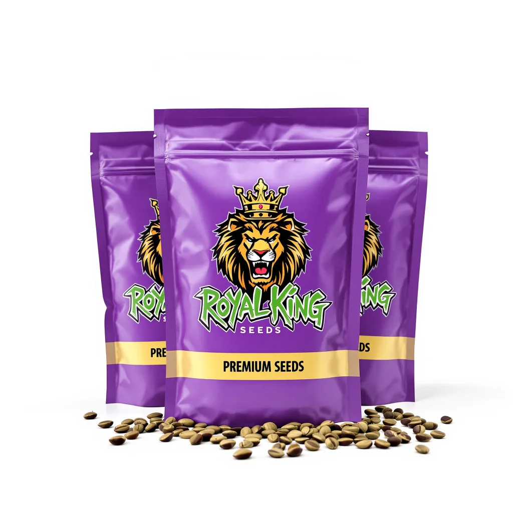 Royal Cheese 70% indica / 30% sativa — fleur avec trichomes visibles