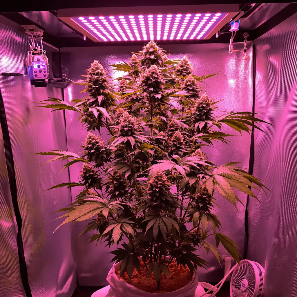 Plante de cannabis Royal Gorilla en floraison — 60-100 cm autofloraison