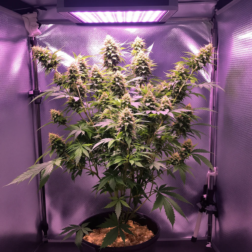 Plante de cannabis Royal Gorilla en floraison — 120-180 cm féminisée