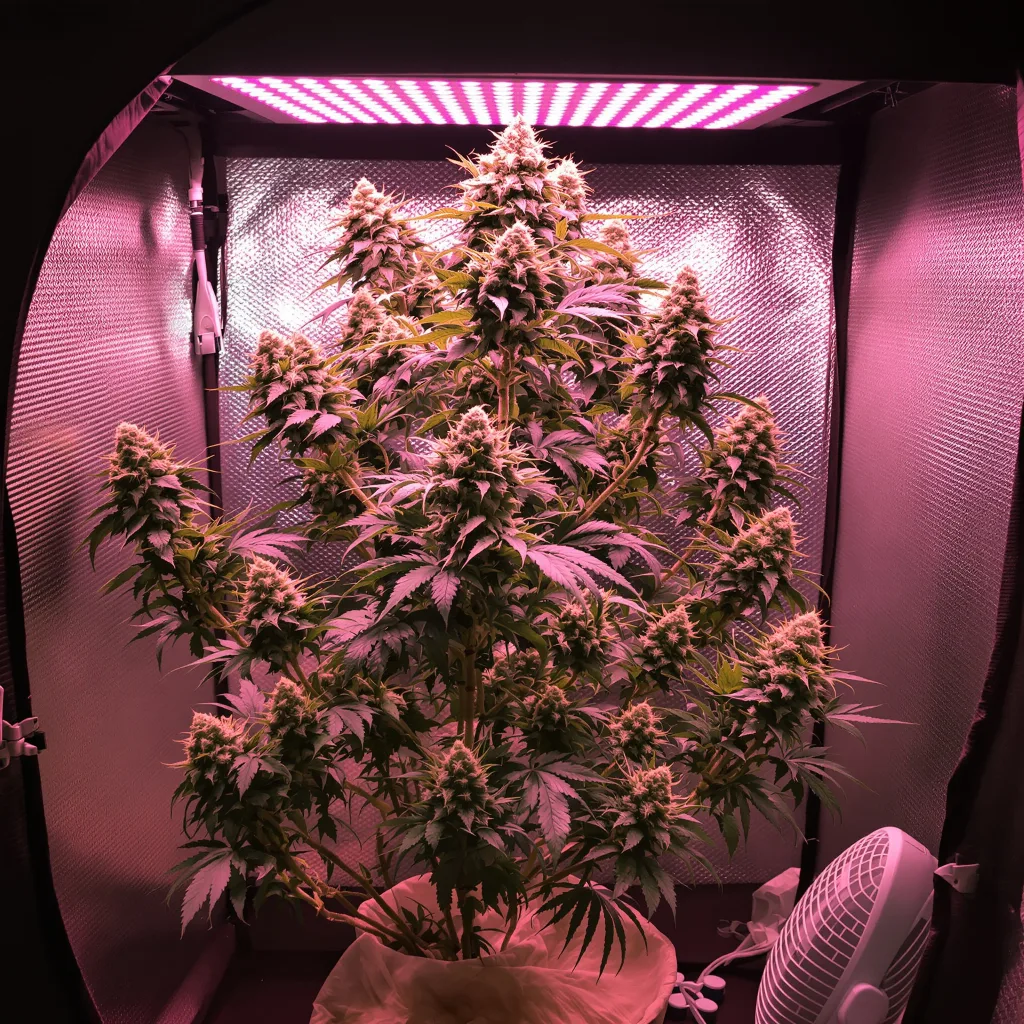 Plante de cannabis Royal Highness en floraison — 120-180 cm féminisée