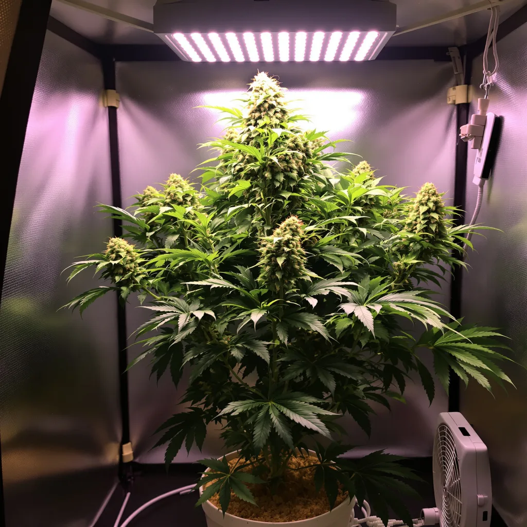 Plante de cannabis Runtz Muffin en floraison — 90-130 cm féminisée