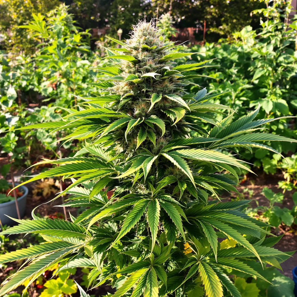 Runtz Muffin 71% indica / 29% sativa — fleur avec trichomes visibles