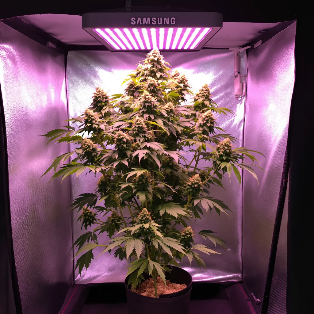 Plante de cannabis Sangria en floraison — 120-180 cm féminisée