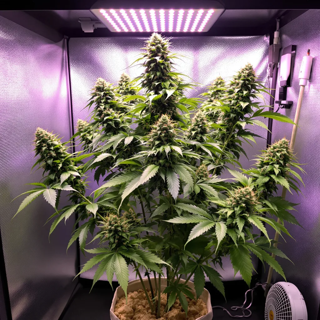 Plante de cannabis Santa Maria en floraison — 120-180 cm féminisée